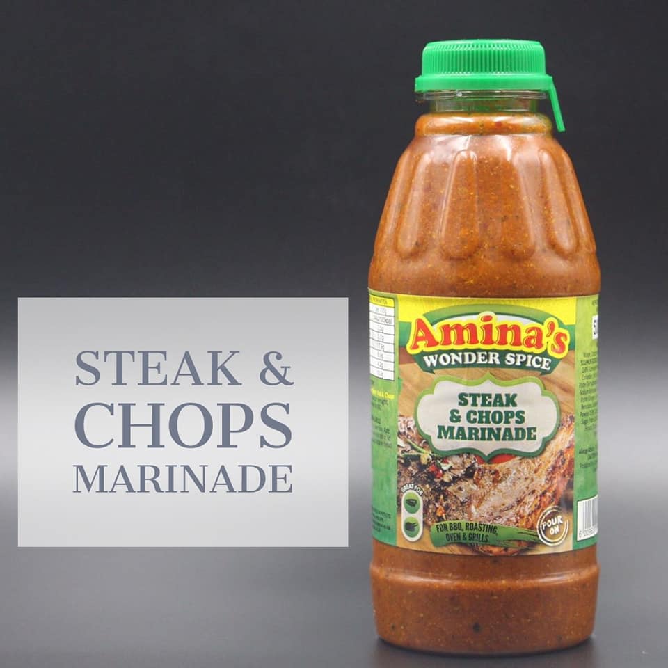 Amina s sauce Steak Chops Marinade Pak Halal Meat