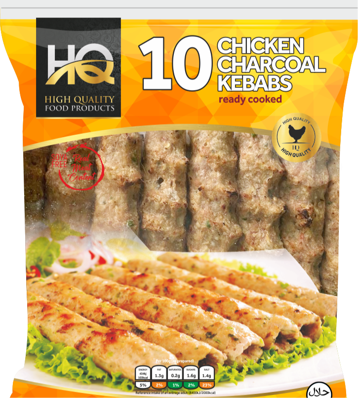 HQ Chicken Charcoal Kebabs (10)