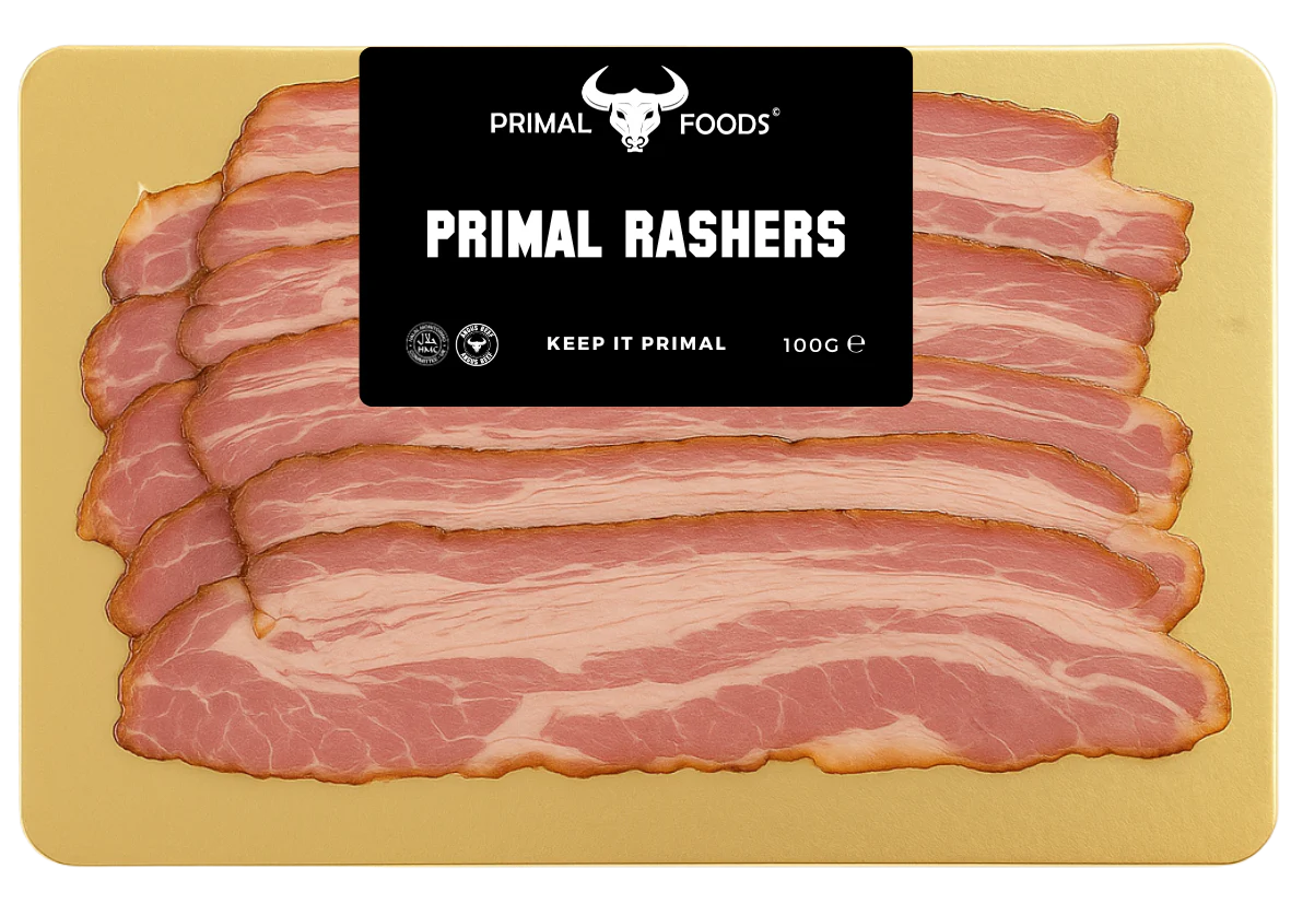 Primal Beef Rashers (100g) – Pak Halal Meat