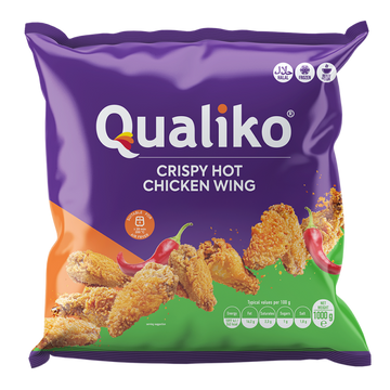 Qualiko Crispy Hot Chicken Wings (1 KG)