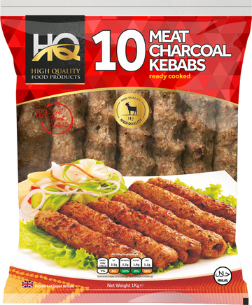 HQ Meat Charcoal Kebabs (10)