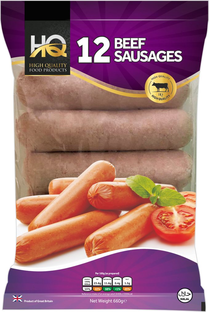 HQ Beef Sausages