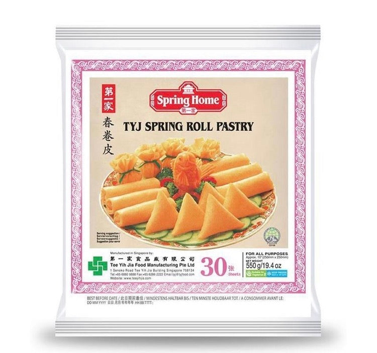 TYJ SPRING ROLL PASTRY (30) – Pak Halal Meat